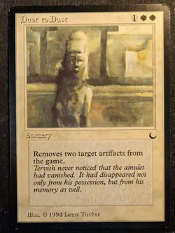 Dust to Dust - The Dark (MTG) - Image 1