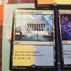Mtg Edge Of Eternities Commander Counter intelligence Temple Lands Triumph Tcg - Image 3