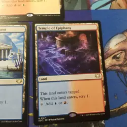 Mtg Edge Of Eternities Commander Counter intelligence Temple Lands Triumph Tcg - Image 4