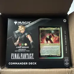 Magic: The Gathering Final Fantasy VII Commander Deck Limit Break MTG Sealed - Image 1