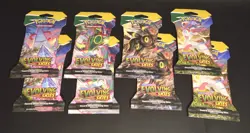 Pokemon Trading Card Game Sword and Shield Evolving Skies Lot 29 packs sealed - Image 4