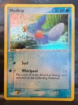 POKEMON MUDKIP BLACK STAR PROMO 018 - Image 1