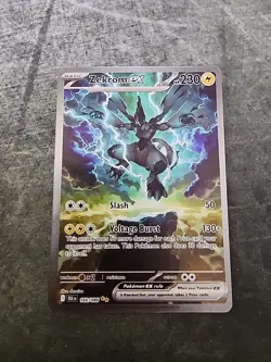 Zekrom EX Sir 166/086 Pokemon Black Bolt Full Art English Near Mint Condition - Image 1