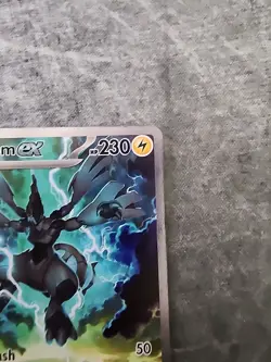 Zekrom EX Sir 166/086 Pokemon Black Bolt Full Art English Near Mint Condition - Image 5