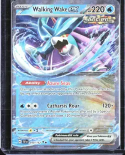 Pokemon Card Walking Wake ex 050/162 Temporal Forces Near Mint - Image 1