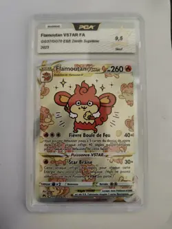 Carte Pokemon - Flamoutan VSTAR GG37/GG70 - Zenith Supreme EB12.5 PCA 9,5 - Image 1