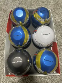 Pokemon PokeBall Tin Lot Of 6 Sealed - 3 TCG Booster Packs Per Tin (A24) - Image 2