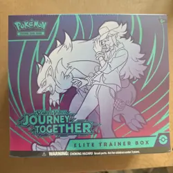 Pokemon TCG Scarlet & Violet Journey Together ETB Elite Trainer Box New & Sealed - Image 1