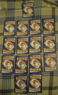 Pokemon TCG Lot Of 15 Cards, Including Articuno and Holo Clefable 1999 WOTC - Image 2