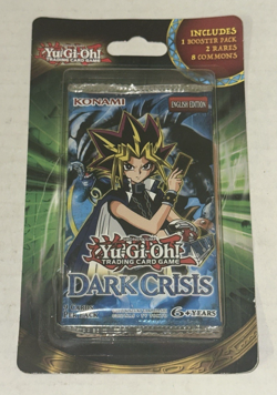 Yugioh Dark Crisis Sealed Booster Blister Pack with 10 Extra Bonus Cards 2017 - Image 1