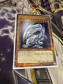 *** BLUE-EYES WHITE DRAGON *** QUARTER CENTURY SECRET RARE MP24-EN001 YUGIOH! - Image 1