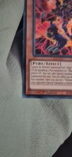 Volcanic Emperor YuGiOh LD10-EN018 Ultra Rare 1st Edition NM - Image 2