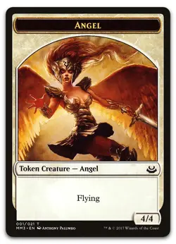 Angel Token #1 (LP) Modern Masters 2017 MM3 Magic MTG - Image 1