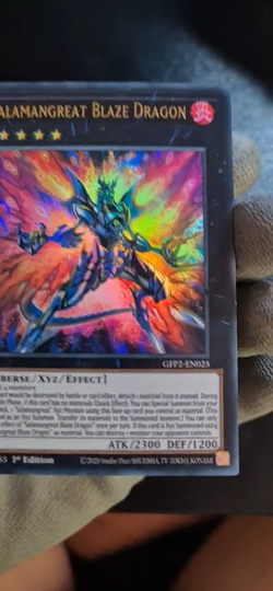 Salamangreat Blaze Dragon | GFP2-EN025 | Ultra Rare | 1st Edition | YuGiOh TCG - Image 2