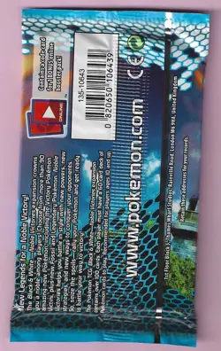 Pokemon "Noble Victories" 10-Card Sealed Booster Pack (Victini) X1 - Image 2