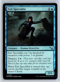 FOIL Exit Specialist Murders at Karlov Manor - MTG Magic the Gathering Card - Image 1