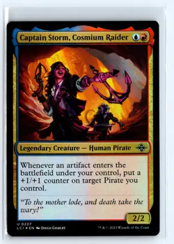 FOIL Captain Storm, Cosmium Raider 227 Ixalan - MTG Magic the Gathering Card - Image 1