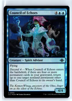 FOIL Council of Echoes Lost Caverns of Ixalan - MTG Magic the Gathering Card - Image 1