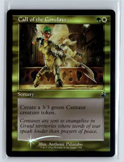 FOIL Call of the Conclave Ravnica Remastered - MTG Magic the Gathering Card - Image 1