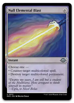 Null Elemental Blast #12 (NM) Modern Horizons 3 MH3 Magic MTG - Image 1
