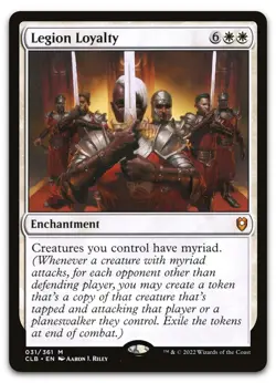 Legion Loyalty #31 (NM) Baldur's Gate CLB Magic MTG - Image 1