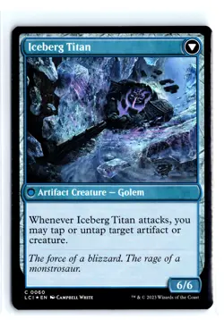 FOIL Inverted Iceberg // Iceberg Titan Ixalan - MTG Magic the Gathering Card - Image 2
