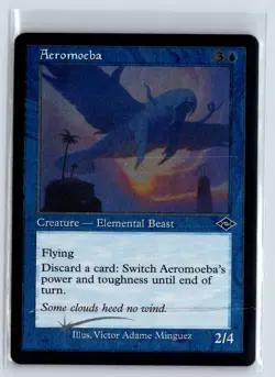 FOIL Aeromoeba Modern Horizons 2 Common - MTG Magic the Gathering Card - Image 1