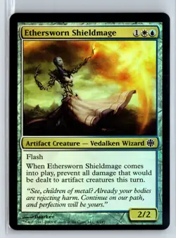 FOIL Ethersworn Shieldmage Alara Reborn - MTG Magic the Gathering Card - Image 1