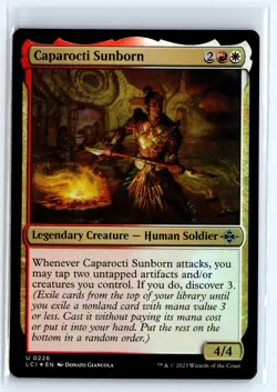 FOIL Caparocti Sunborn 226 Lost Caverns of Ixalan - MTG Magic the Gathering Card - Image 1