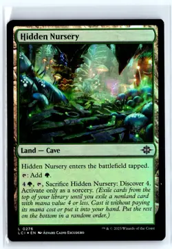 FOIL Hidden Nursery The Lost Caverns of Ixalan - MTG Magic the Gathering Card - Image 1