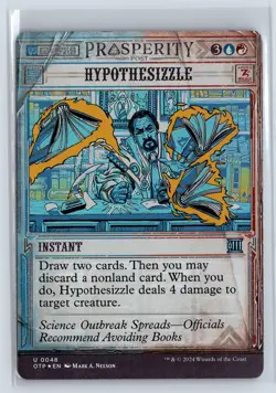 FOIL Hypothesizzle Breaking News Uncommon - MTG Magic the Gathering Card - Image 1