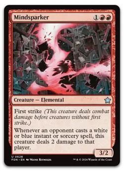 Mindsparker #628 (NM) Foundations FDN Magic MTG - Image 1