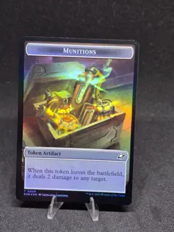 MTG Robot 0010/Munitions 0009 Edge of Eternities Foil Token NM - Image 2
