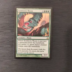 Symbiotic Wurm LP Commander CMD English Regular MTG - Image 1