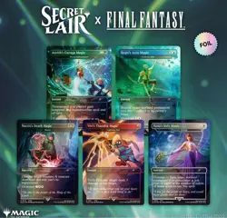MTG Secret Lair x FF Grimoire English version Foil - Image 1