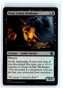 FOIL Deep Goblin Skulltaker Lost Caverns of Ixalan - MTG Magic the Gatherin - Image 1
