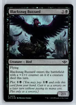 FOIL Blacksnag Buzzard Outlaws of Thunder Junction - MTG Magic the Gatherin - Image 1