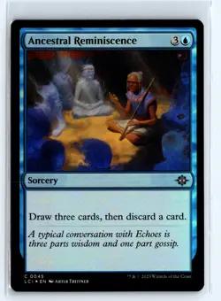 FOIL Ancestral Reminiscence Lost Caverns of Ixalan - MTG Magic the Gatherin - Image 1