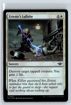 FOIL Eriette's Lullaby Outlaws of Thunder Junction - MTG Magic the Gatherin - Image 1