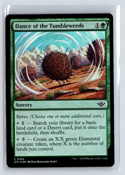 FOIL Dance of the Tumbleweeds Outlaws of Thunder Junction - MTG Magic the G - Image 1
