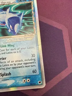 Latios EX - EX Dragon Frontiers 96/101 2006 Ultra Rare HOLO Pokemon Card DAMAGED - Image 3