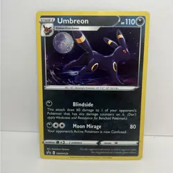 Umbreon SWSH129 Pokemon Card - Sword & Shield Black Star Promo Holo - Image 1