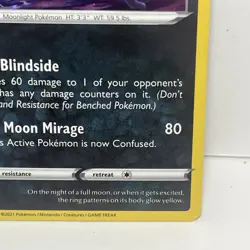Umbreon SWSH129 Pokemon Card - Sword & Shield Black Star Promo Holo - Image 4