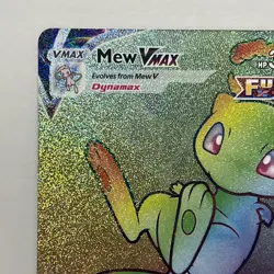 Mew VMAX 268/264 Fusion Strike Secret Rainbow Rare Pokemon TCG Card NM/M - Image 2