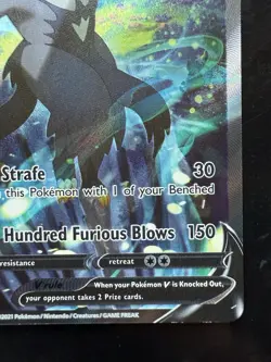 Pokemon Rapid Strike Urshifu V (Alternate Full Art) 153/163 Battle Styles Holo - Image 5