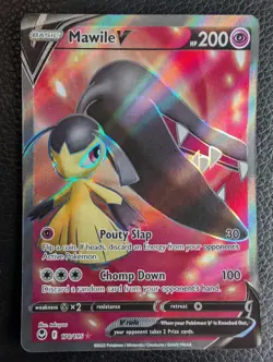 Mawile V - 178/195 Silver Tempest (Pokemon) Full Art Ultra Rare - Image 1