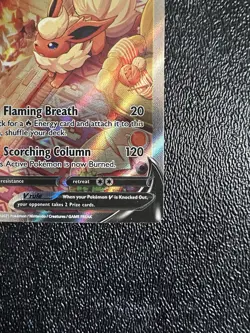 Pokemon FLAREON V SWSH179 Ultra Rare (2022 Sword Shield Promo) NM/Near Mint - Image 4