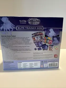 Pokemon Chilling Reign Elite Trainer Box Shadow Rider Calyrex SWSH06 ETB - Image 3