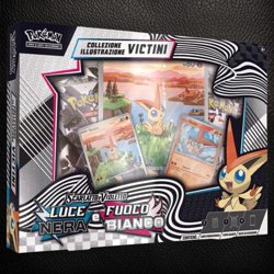 POKEMON TCG FUOCO BIANCO E LUCE NERA COLLEZIONE ILLUSTRAZIONE VICTINI - ITA - Image 1