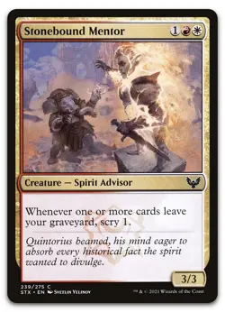 Stonebound Mentor #239 (NM) Strixhaven STX Magic MTG - Image 1